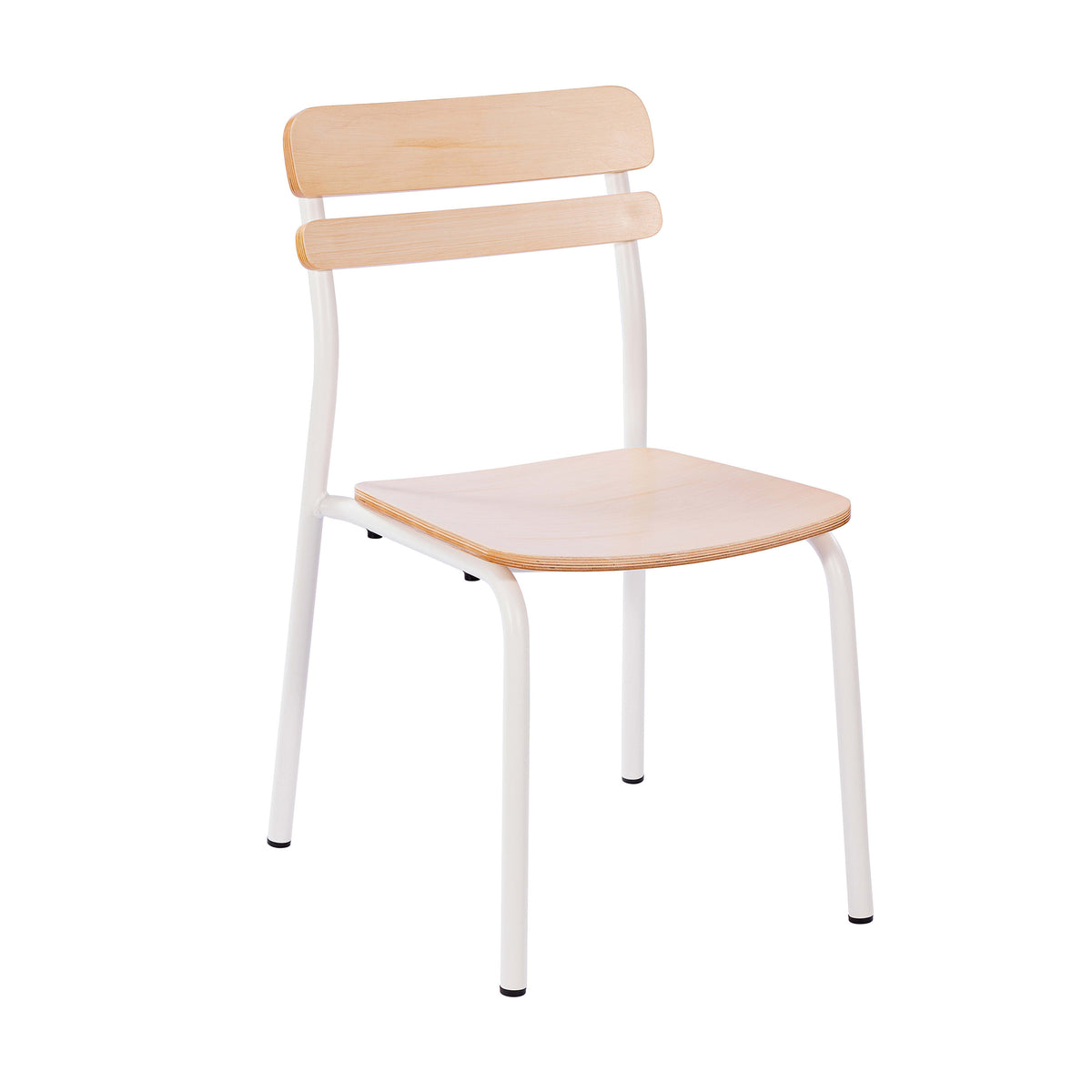 Commercial Solid Wood Dining Chair with Frame and Antique Finish