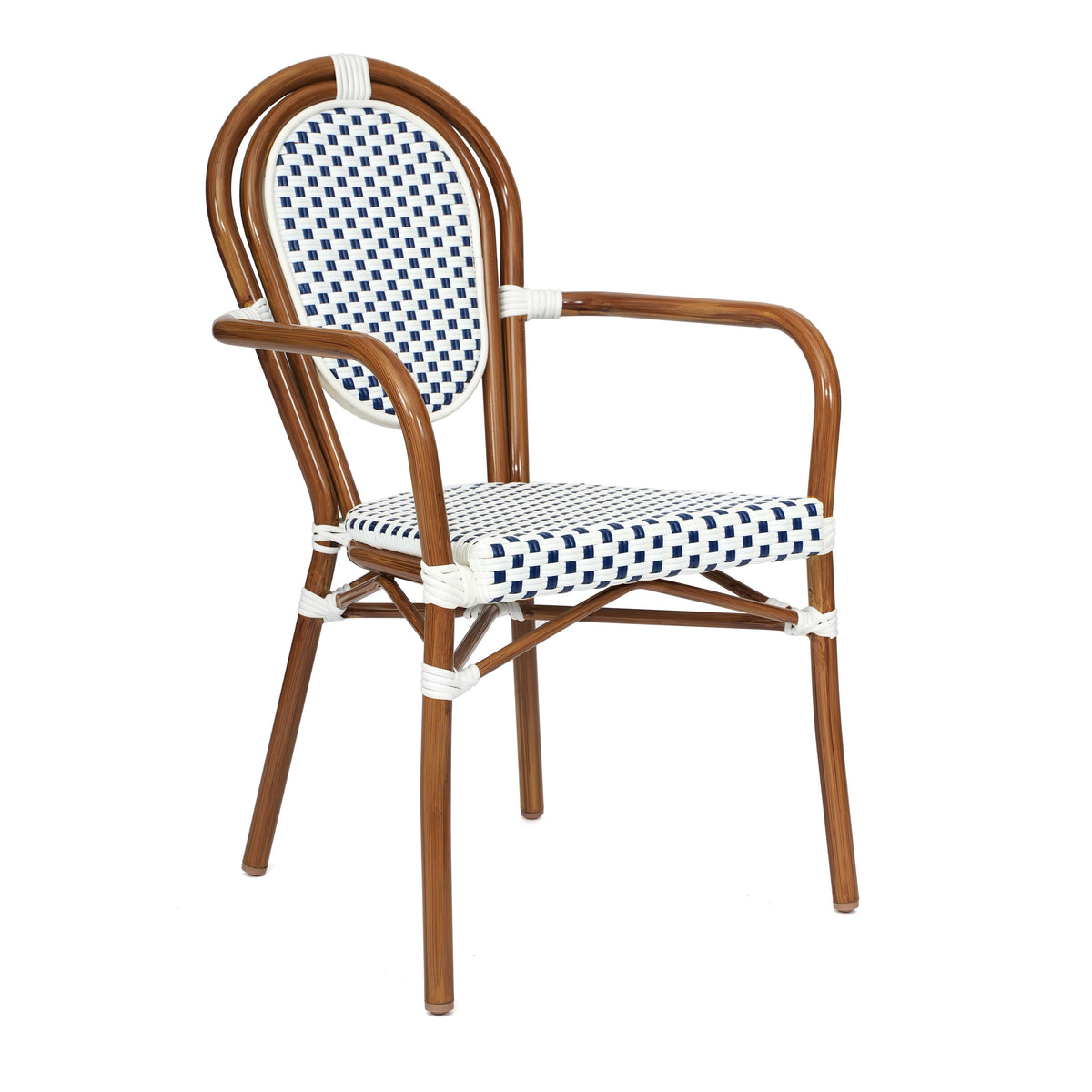 All-Weather Commercial Paris Chair with Metal Frame