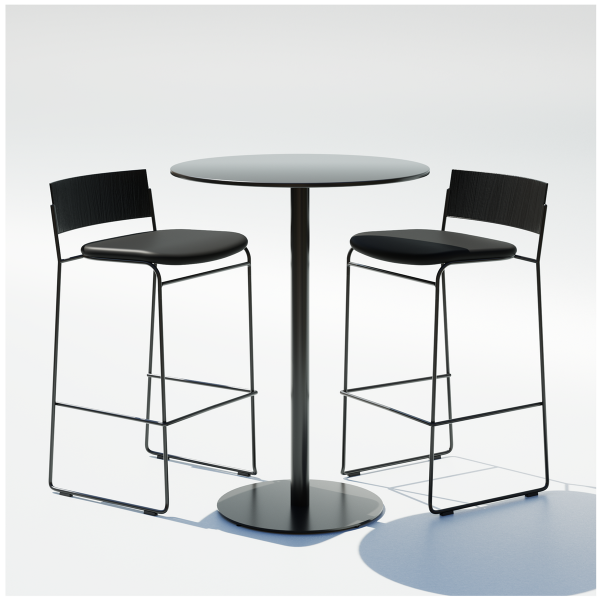 Pedestal Bar Table Set