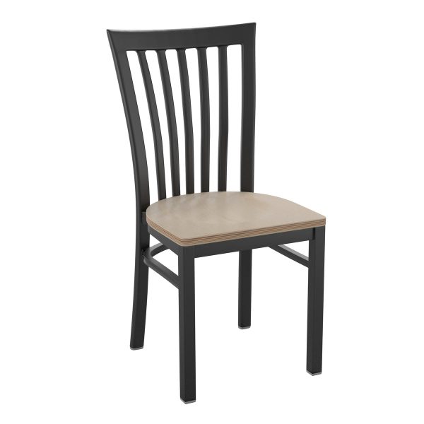School House Back Metal Restaurant Chair