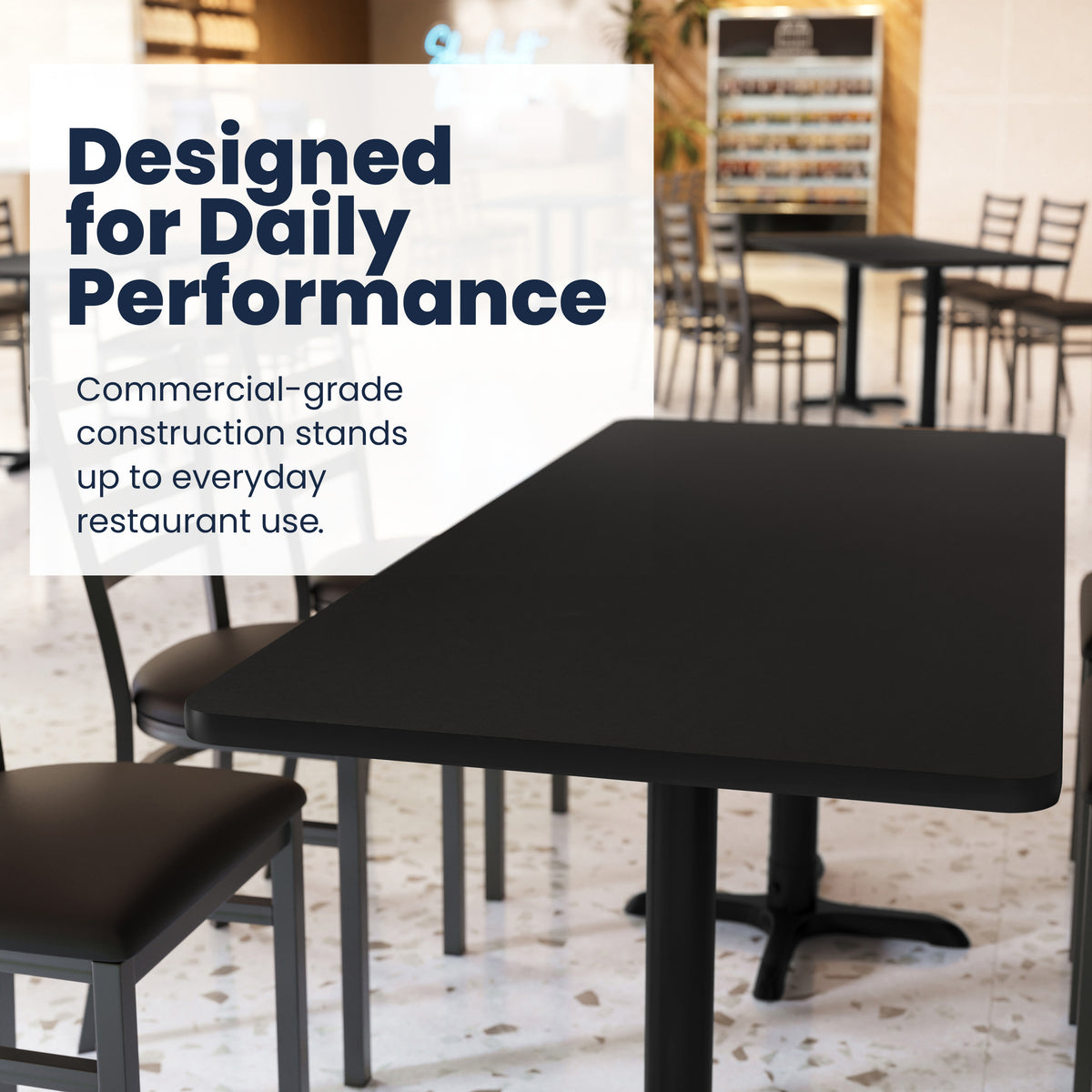 Commercial Tabletop-Dual Table Height Bases - Image 4