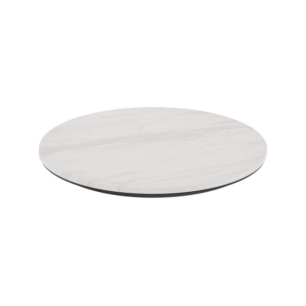 24" Round Seamless Surface Technology Scratch and Stain Resistant Tabletop