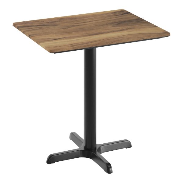 24" x 30" Commercial Seamless Surface Tabletop with Table Height Crisscross Base