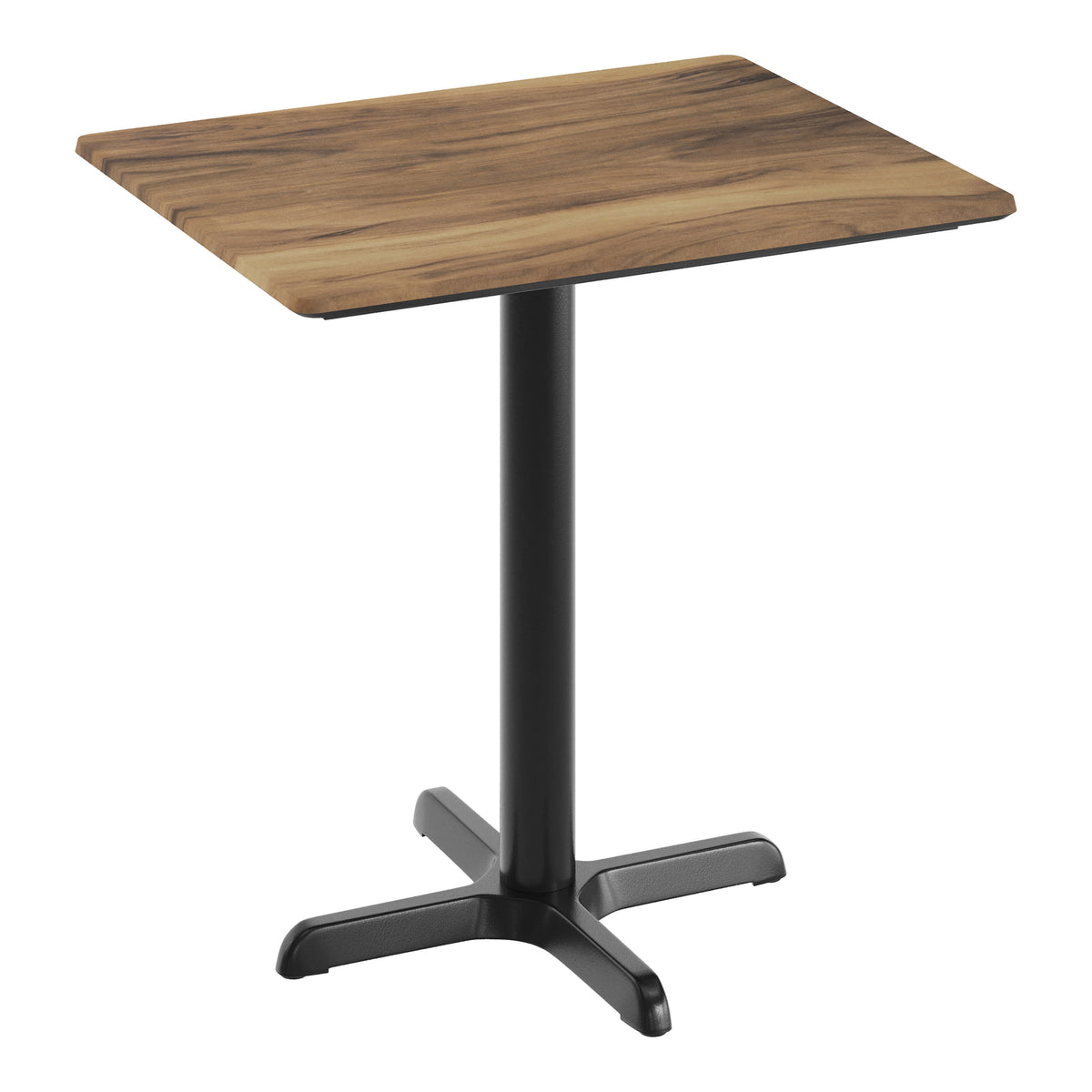 24" x 30" Commercial Seamless Surface Tabletop with Table Height Crisscross Base
