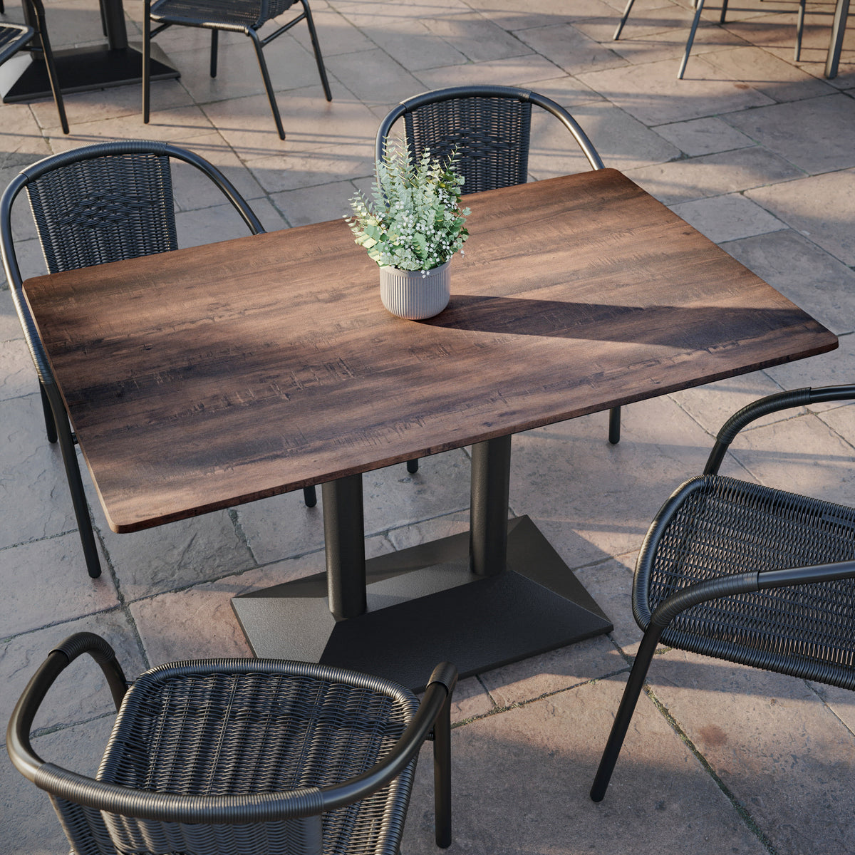 30" x 48" Seamless Surface Technology Scratch and Stain Resistant Tabletop - Image 2