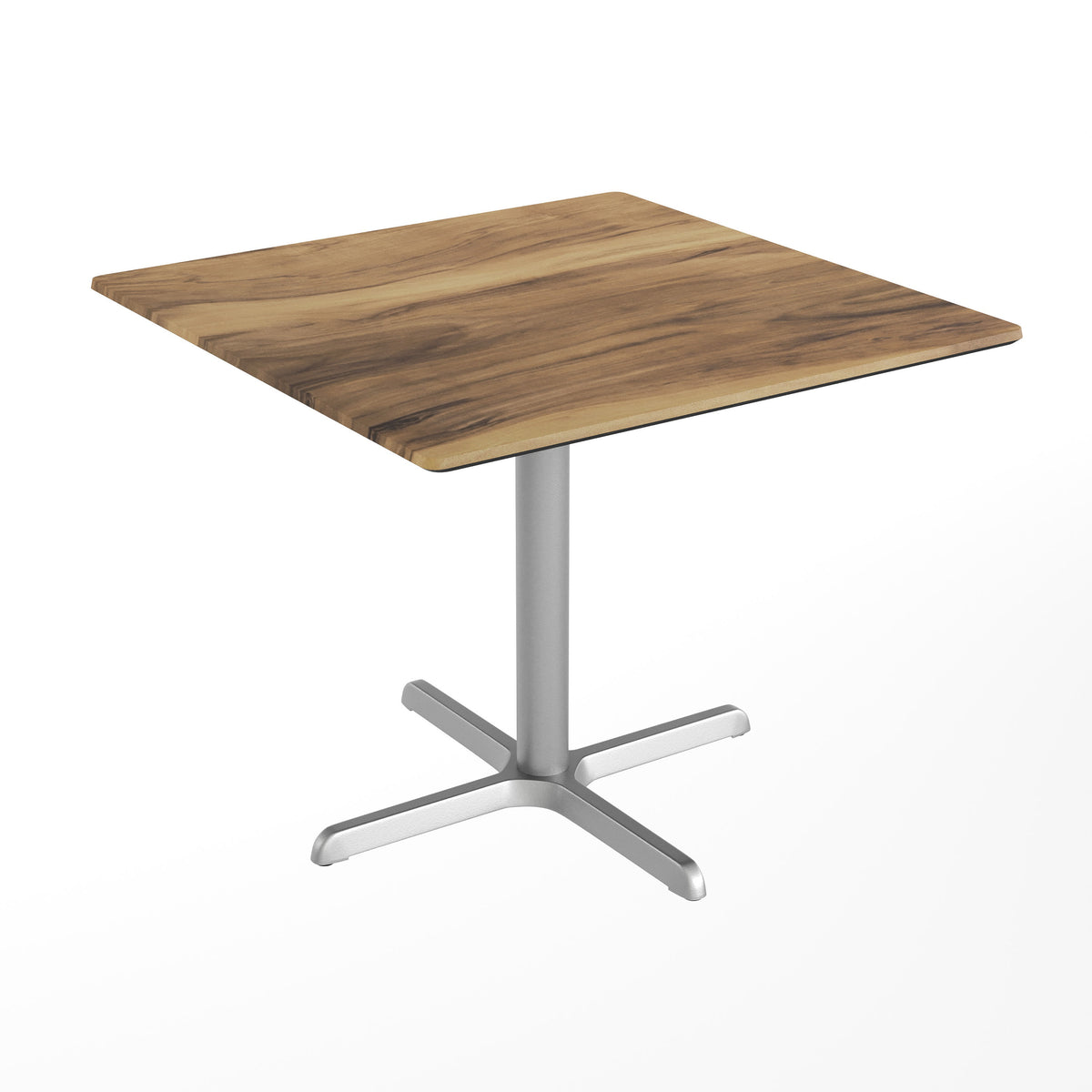 36" Square Seamless Surface Tabletop with Table Height Crisscross Base