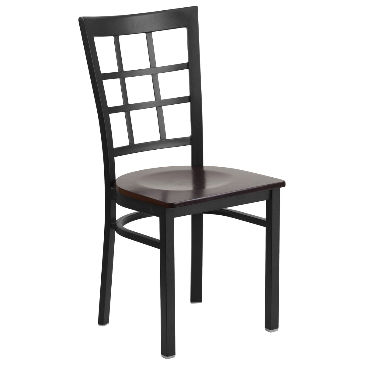 Window Back Metal Restaurant Chair - Image 2