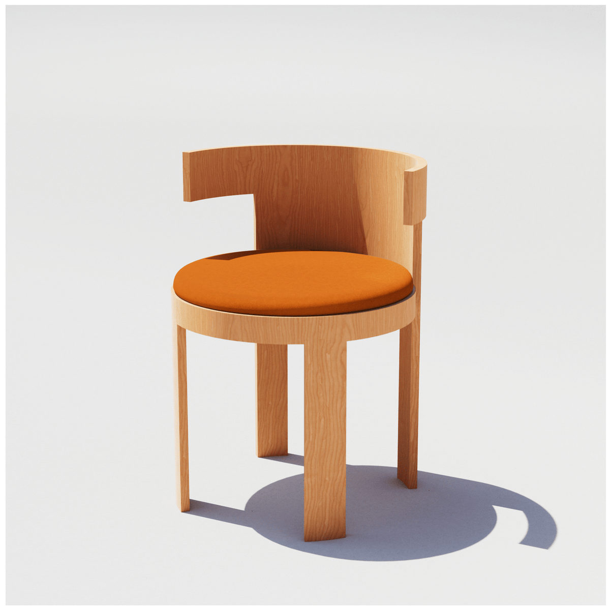 Gloria Wood Chair - Image 3