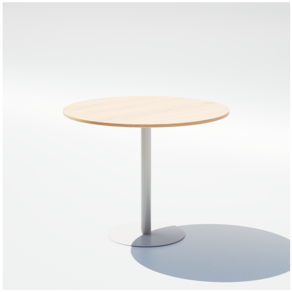 Pedestal Cafe Table - Wood Top