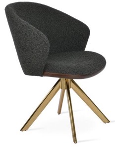 sohoConcept Athena Sword Swivel Armchair