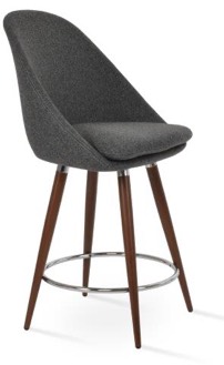 sohoConcept Avanos Dr-wood Stool Counter&bar