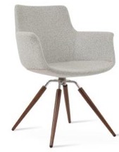 sohoConcept Bottega Carrot Swivel Armchair
