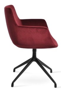 sohoConcept Bottega Spider Swivel Armchair