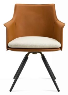 sohoConcept Briancon Carrot Swivel Armchair