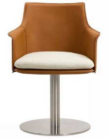 sohoConcept Briancon Round Swivel Armchair