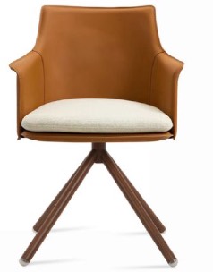 sohoConcept Briancon Stick Swivel Armchair
