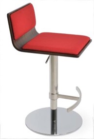 sohoConcept Corona Piston Stool (t) Footrest