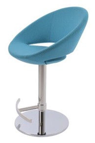 sohoConcept Crescent Piston Stool (t) Footrest