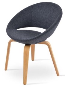 sohoConcept Crescent Plywood Chair