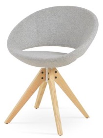 sohoConcept Crescent Pyramid Swivel Dining Chair