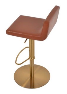 sohoConcept Dallas Piston Stool Half Footrest