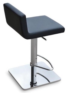 sohoConcept Dallas Piston Stool Square Base Half Footrest