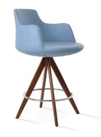 sohoConcept Dervish Large Pyramid-mw Counter&bar Swivel Stool