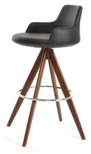 sohoConcept Dervish Pyramid-mw Swivel Counter&bar Stool