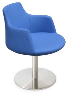 sohoConcept Dervish Round Swivel Armchair