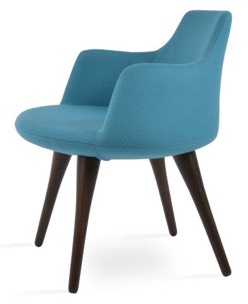sohoConcept Dervish Wood Dining Armchair