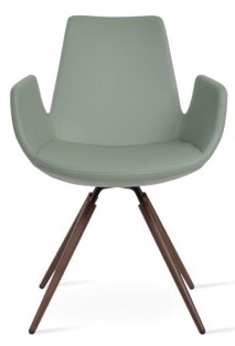 sohoConcept Eiffel Carrot Swivel Armchair