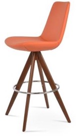 sohoConcept Eiffel Pyramid-mw Swivel Counter & Bar Stool