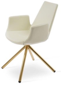 sohoConcept Eiffel Stick Swivel Armchair