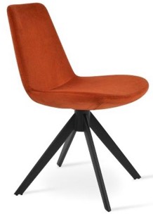 sohoConcept Eiffel Sword Swivel Dining Chair