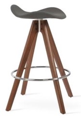sohoConcept Falcon Pyramid Wood Swivel Stool Counter&bar