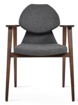 sohoConcept Gakko Guest Chair With Armrest