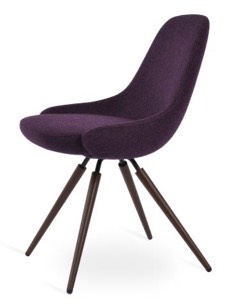 sohoConcept Gazel Carrot Swivel Dining Chair