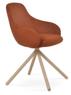 sohoConcept Gazel Stick Armchair (swivel)