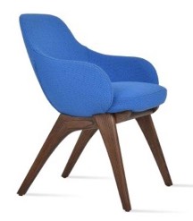 sohoConcept Gazel X - Wood Dining Armchair
