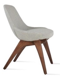 sohoConcept Gazel X - Wood Dining Chair