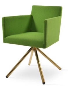 sohoConcept Harput Stick Armchair (swivel)