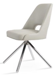 sohoConcept Marash Stick Swivel Dining Chair