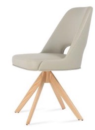 sohoConcept Marash Sword Swivel Dining Chair