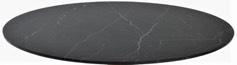 sohoConcept Marble Round (black) Top 36"