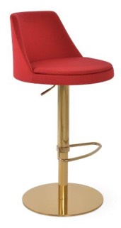 sohoConcept Martini Piston Stool Half Footrest