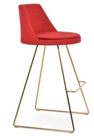 sohoConcept Martini Wire Stool Counter & Bar