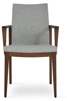 sohoConcept Pasha Wood Armchair
