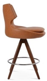 sohoConcept Patara Pyramid-mw Counter & Bar Swivel Stool
