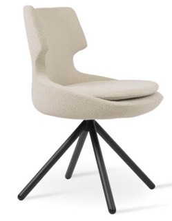 sohoConcept Patara Stick Swivel Dining Chair