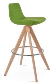sohoConcept Pera Pyramid-mw Counter & Bar Swivel Stool